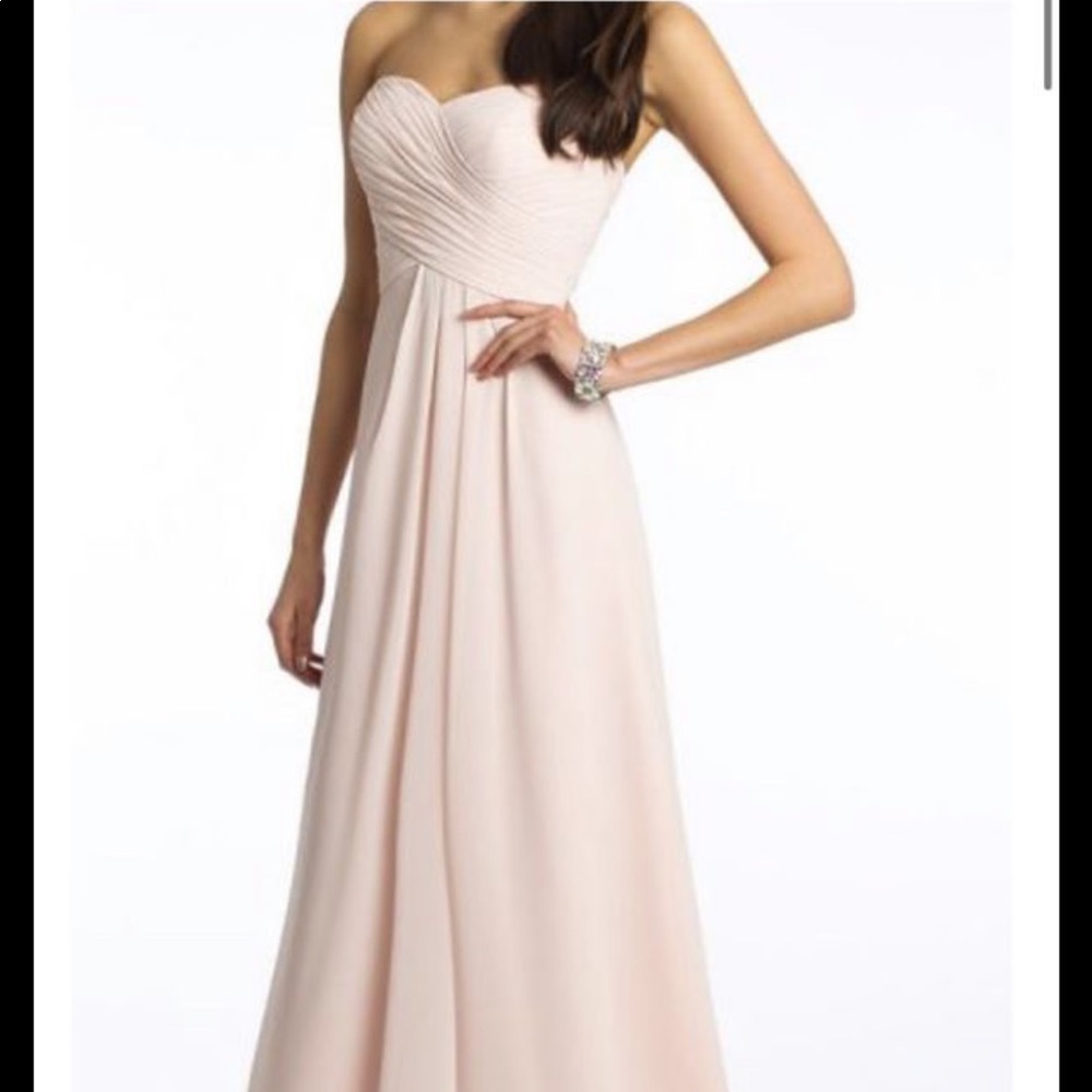 Bridesmaid dress petal pink